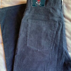 Brooks Brothers, Size 16, Navy Blue Corduray Pants